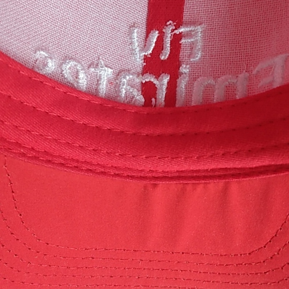 Fly Emirates Red Embroidered Cap - Picture 7 of 11